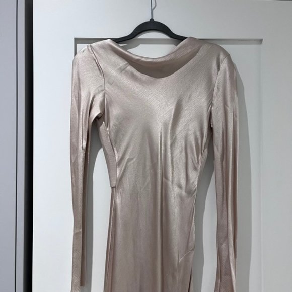 Bec & Bridge MOON DANCE LONG SLEEVE MAXI DRESS Size US 4 (AU 8) - Picture 7 of 9